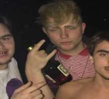 Joost (YouTuber) consuming alcohol